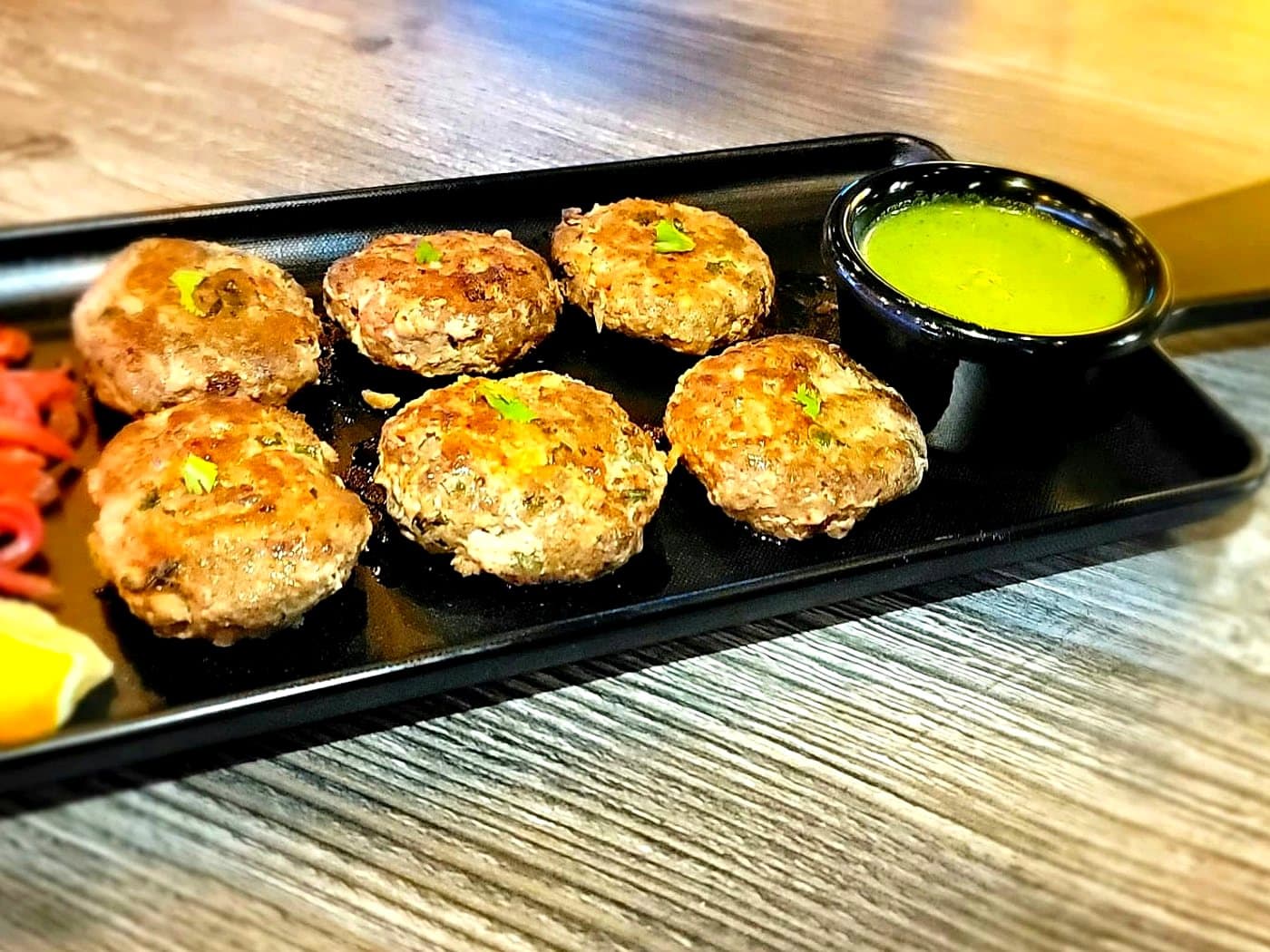 Lamb Chapli Kebab at Mint Indian Bistro Las Vegas