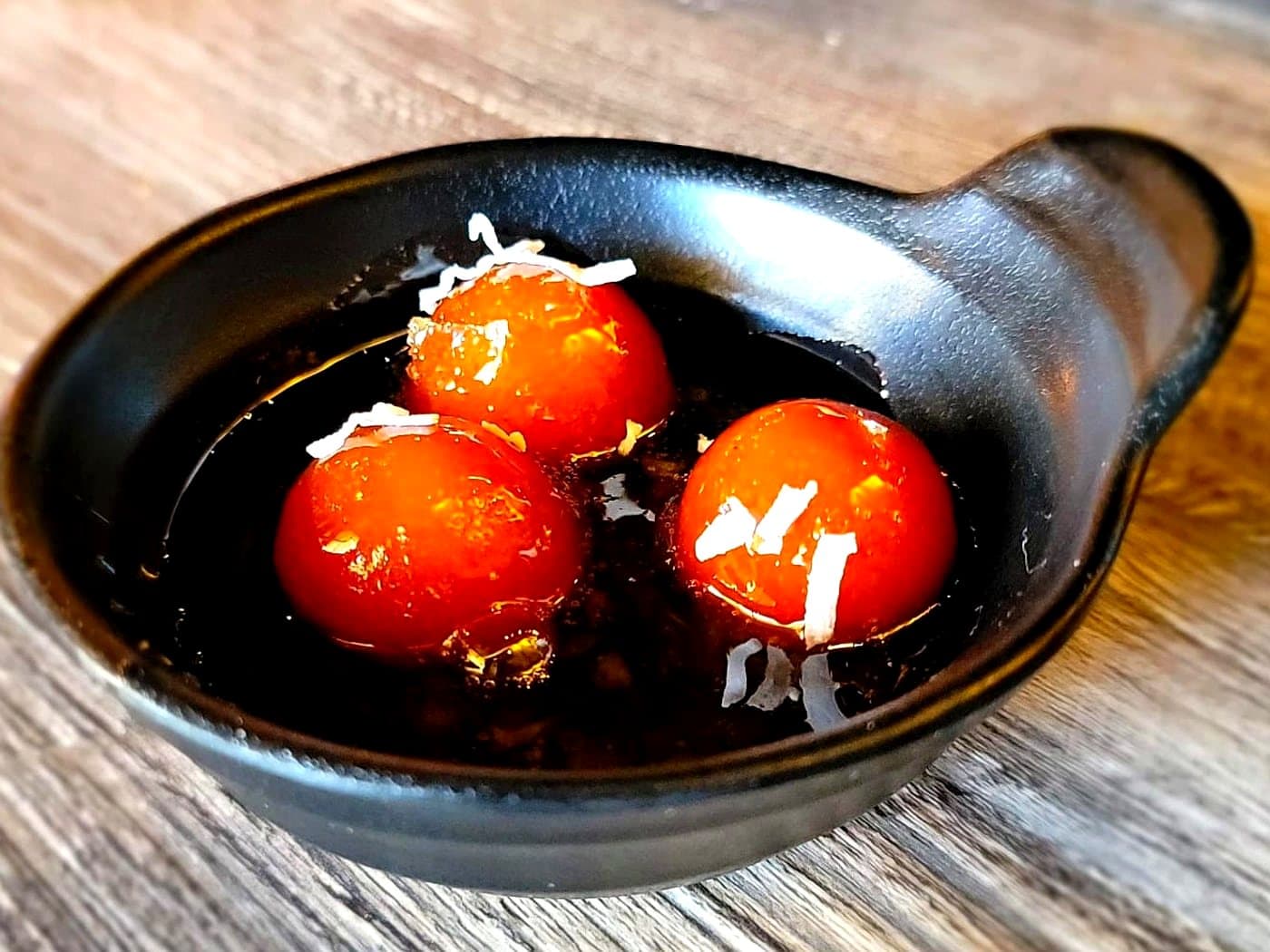 Gulab Jamun (3 pcs) Las Vegas — Mint Indian Bistro signature dish