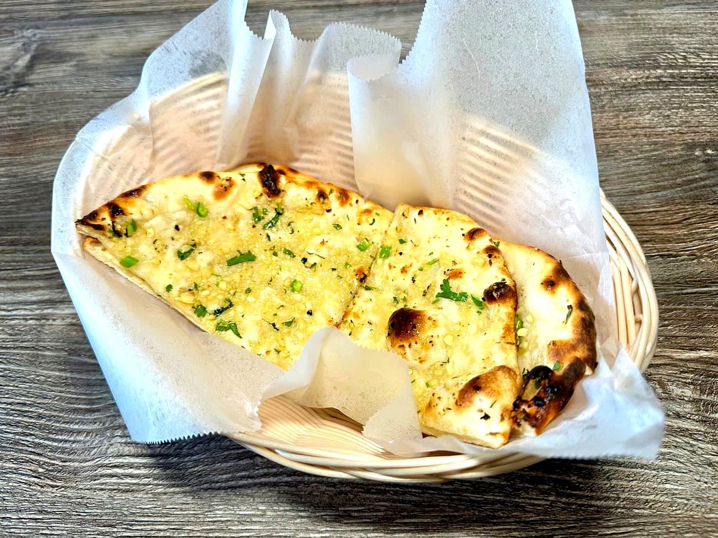 Plain Naan Las Vegas — Mint Indian Bistro signature dish