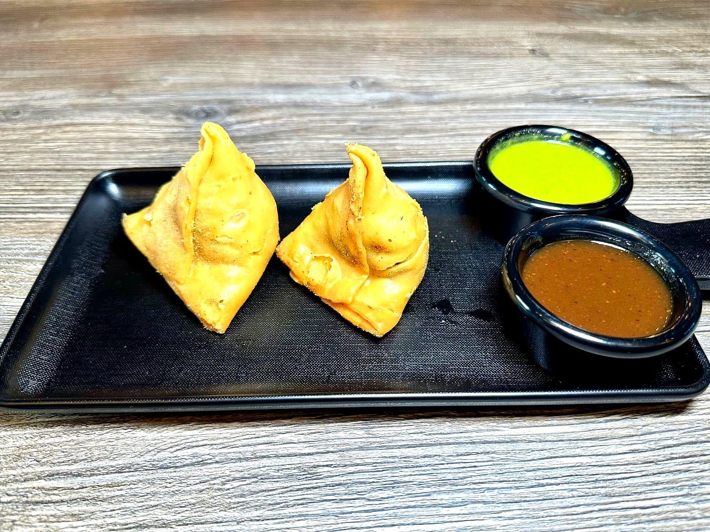 Vegan Vegetable Samosa (2 pcs) Las Vegas — Mint Indian Bistro signature dish