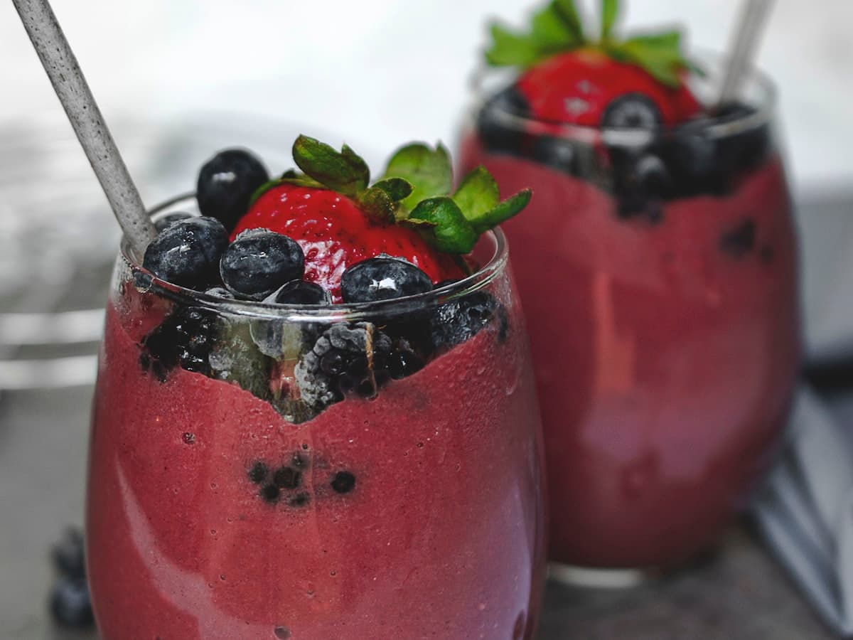 Strawberry Lassi at Mint Indian Bistro Las Vegas