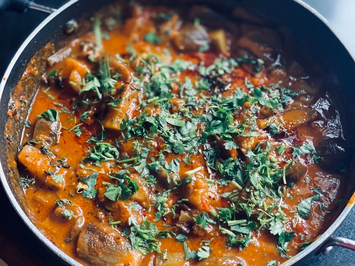 Goat Biryani at Mint Indian Bistro Las Vegas